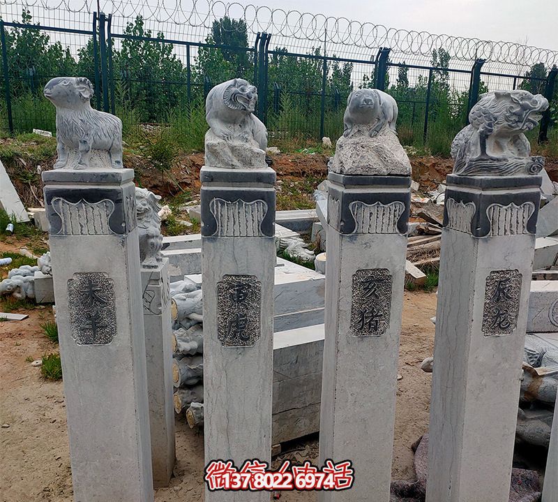 仿古青石神秘別墅門前拴馬柱裝飾擺件 仿古青石神秘別墅門前拴馬柱裝飾擺件