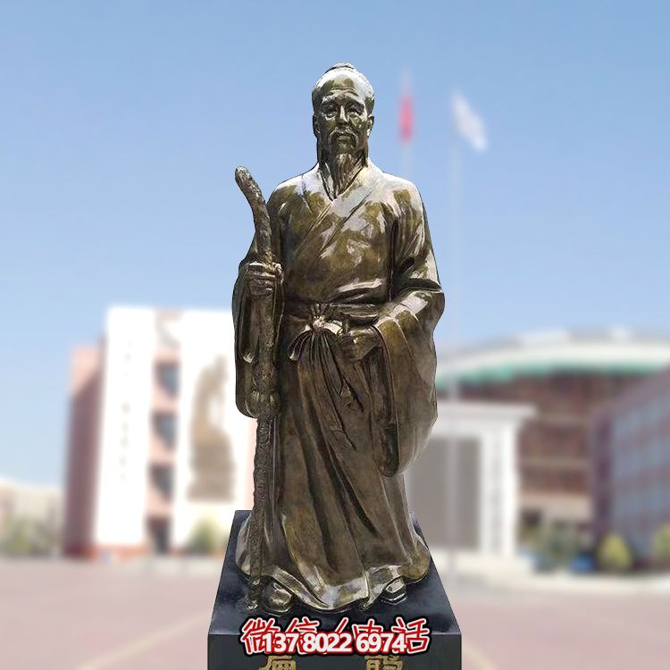 仿銅扁鵲雕塑,玻璃鋼制戶外裝飾 仿銅扁鵲雕塑,玻璃鋼制戶外裝飾