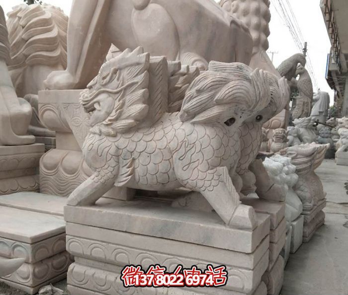 中國古典神秘雕塑——麒麟石雕 中國古典神秘雕塑——麒麟石雕