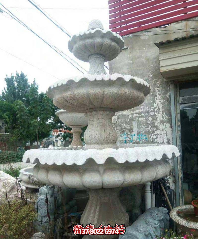 精美多層石雕景觀噴泉,打造完美公園 精美多層石雕景觀噴泉,打造完美公園