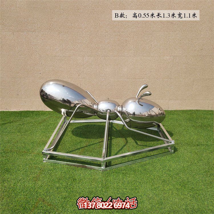 不銹鋼螞蟻雕塑，讓你的小區、公園、草坪更具特色