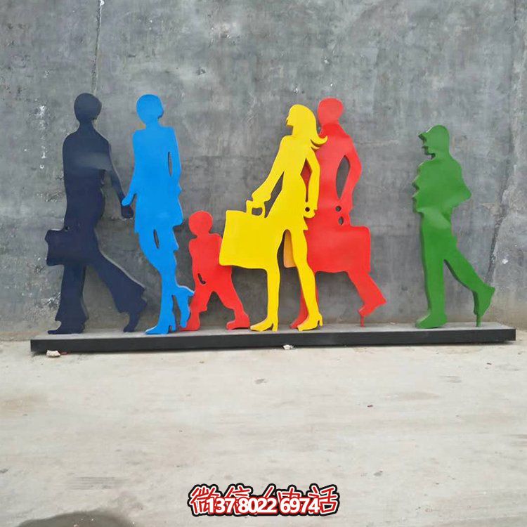 玻璃鋼雕塑裝飾擺件，點(diǎn)綴商場購物街步行街