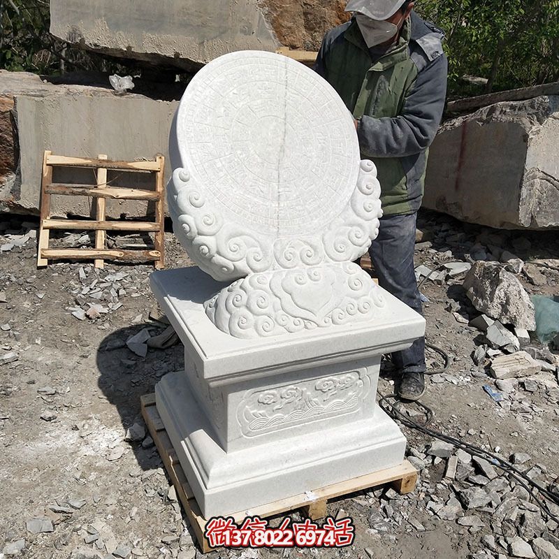 精美的校園漢白玉浮雕計(jì)時器日晷雕塑 精美的校園漢白玉浮雕計(jì)時器日晷雕塑