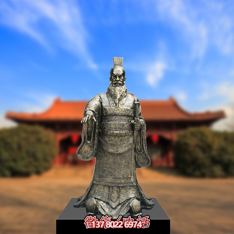 景區千古一帝秦始皇雕像 景區千古一帝秦始皇雕像