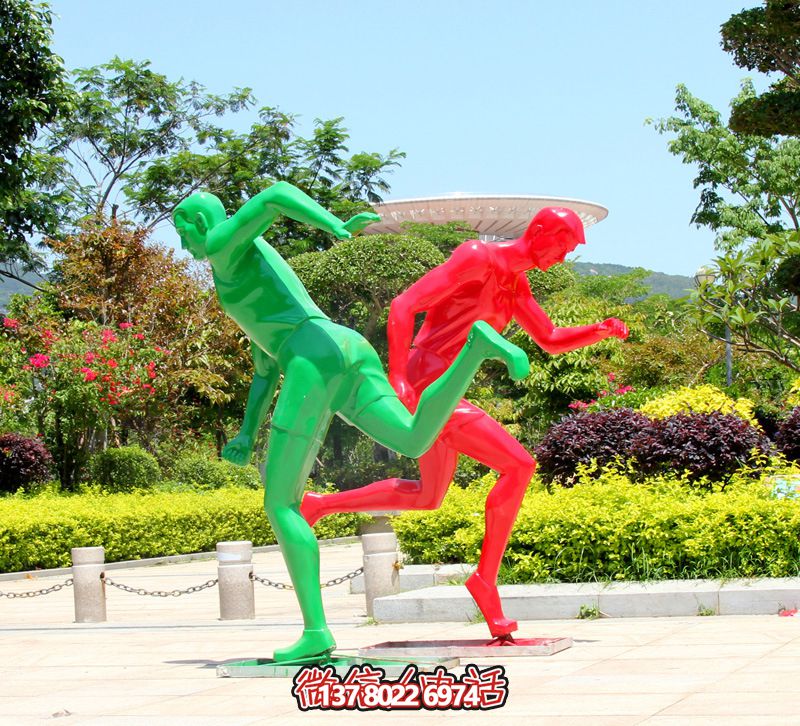 體育廣場(chǎng)跑步打籃球戶(hù)外抽象人物玻璃鋼雕塑 體育廣場(chǎng)跑步打籃球戶(hù)外抽象人物玻璃鋼雕塑
