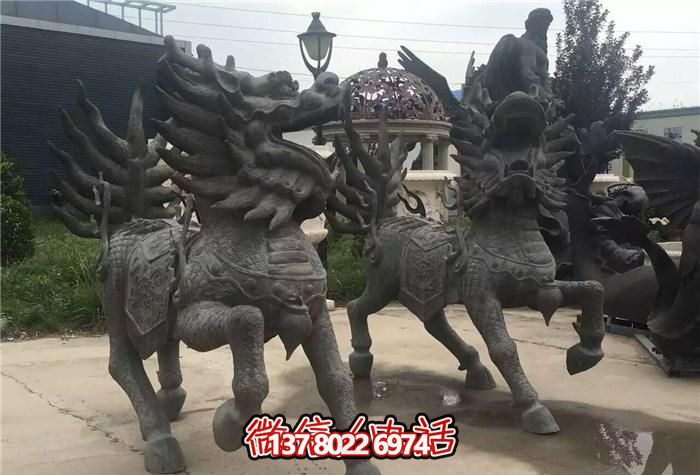 戶外廣場(chǎng)大型景觀裝飾品鎮(zhèn)宅麒麟雕塑 戶外廣場(chǎng)大型景觀裝飾品鎮(zhèn)宅麒麟雕塑