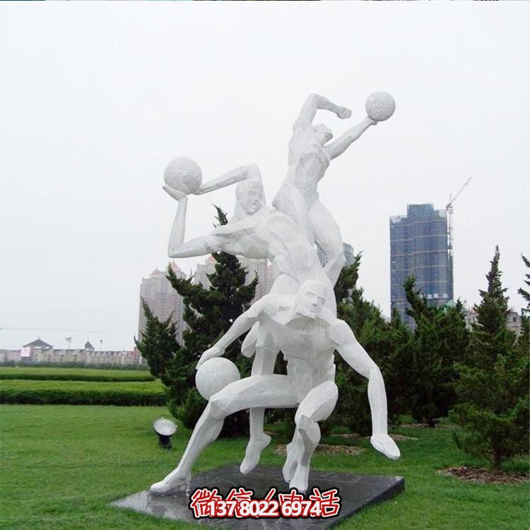 不銹鋼運(yùn)動(dòng)題材打籃球人物校園廣場景觀抽象雕塑擺件